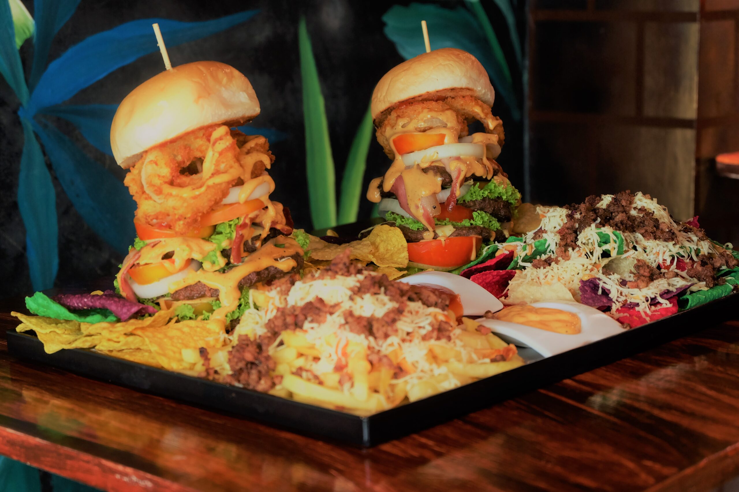 Burger and Milk Teas – How can you not love them?