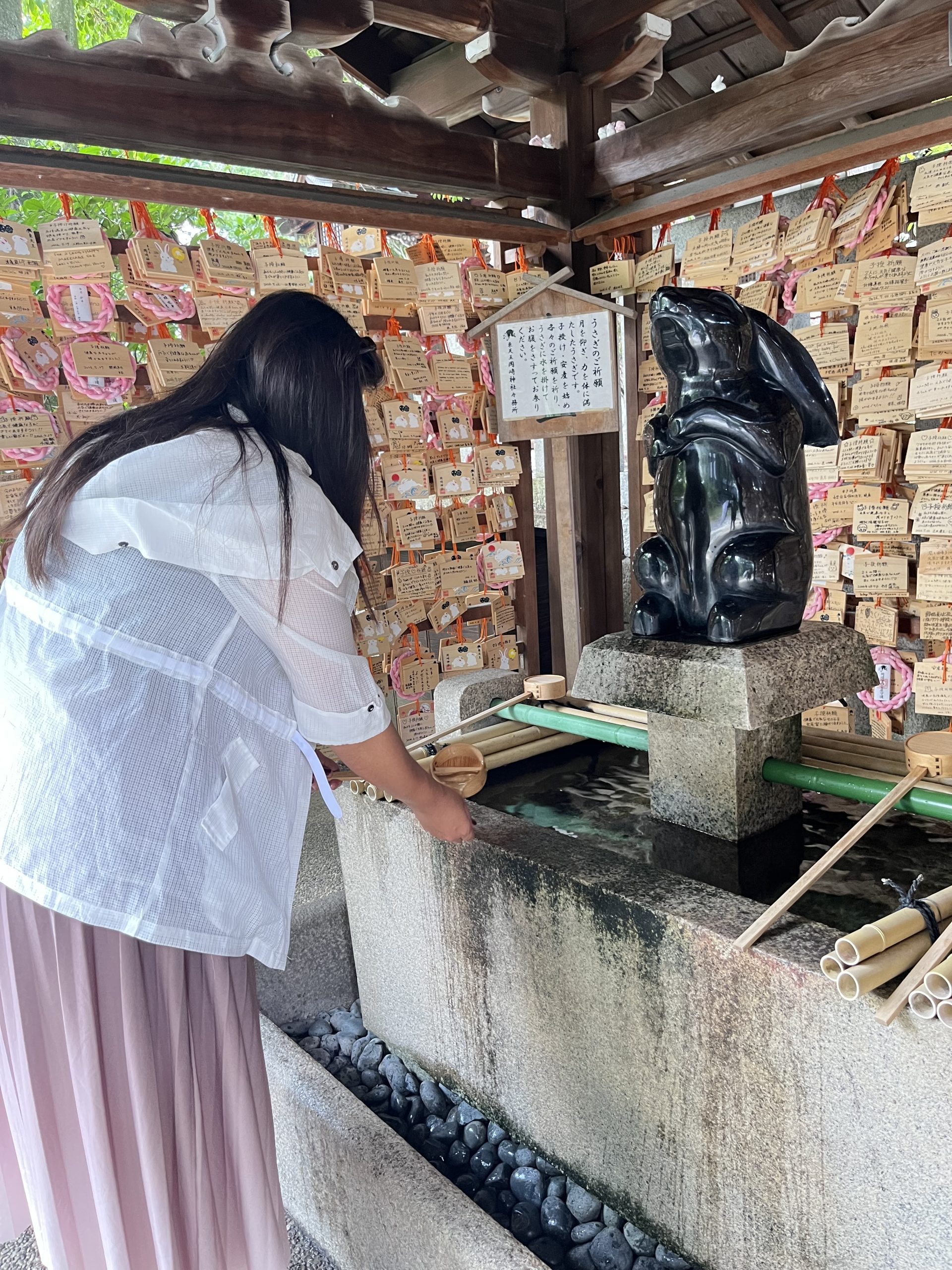 Okazaki Shrine gates in the early morning, Japan travel diary